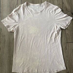 lululemon athletica bleached pink workout Short Sleeve Tee